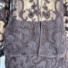 Tahari Lace Tunic Skirt 2 Blouse S Beaded Crocheted Feminin Quiet Luxury 2PC New