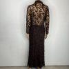 Tahari Lace Tunic Skirt 2 Blouse S Beaded Crocheted Feminin Quiet Luxury 2PC New