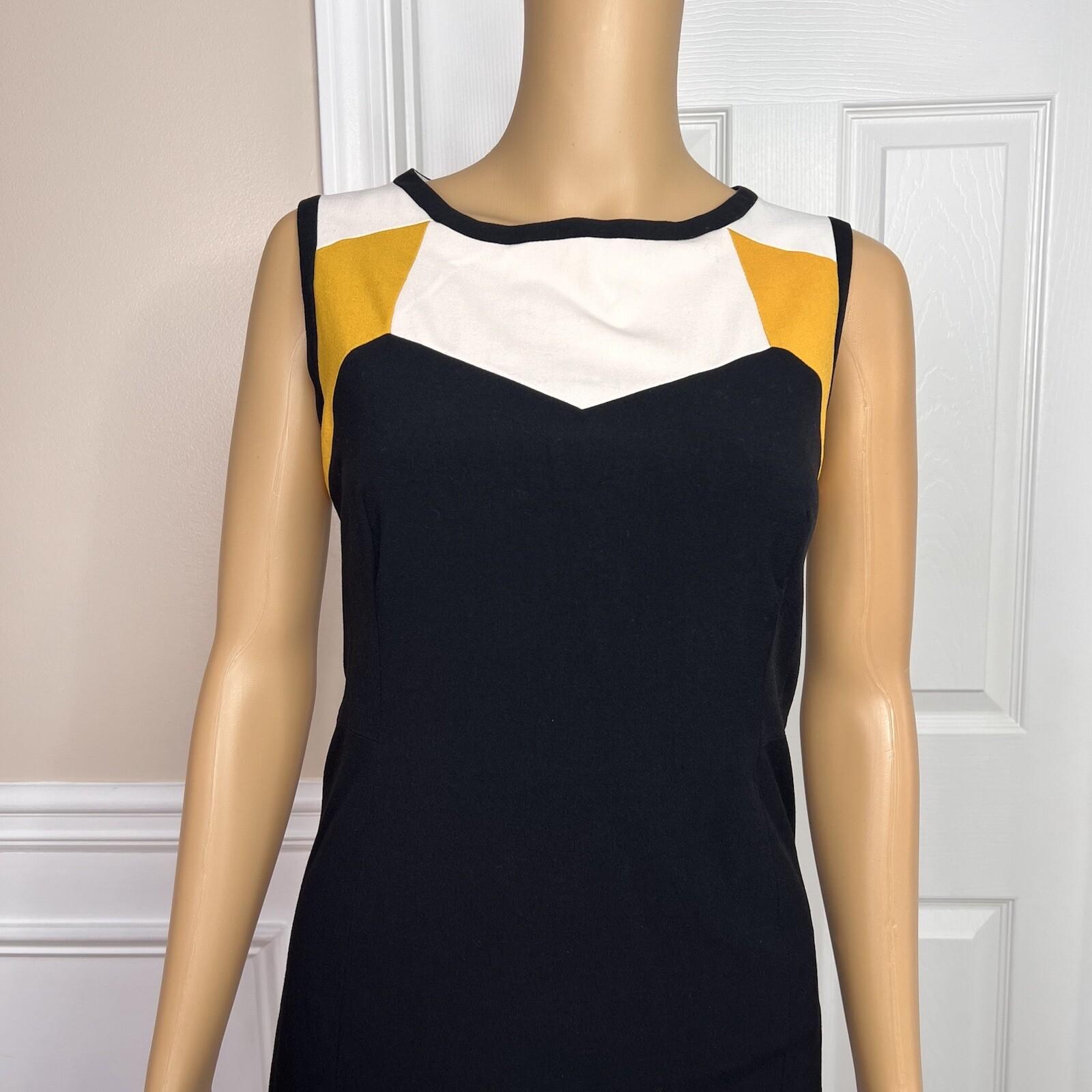 NINE WEST 2PC Multicolor Viscose Polyester Stretch Lined Dress Suit Size 8
