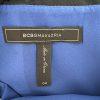 BBG MAXAZRIA Rare Sapphire Blue Beaded Lined High Low Asymmetrical Dress Size 4