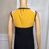 NINE WEST 2PC Multicolor Viscose Polyester Stretch Lined Dress Suit Size 8
