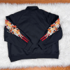 DOUBLET Strangest Comfort Men Black Red Chaos Embroidered Zip Up Track Jacket