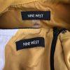NINE WEST 2PC Multicolor Viscose Polyester Stretch Lined Dress Suit Size 8