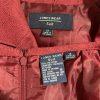 Jones Wear Polyester Skirt Suit 12 Red Twill Lined Notch Collar 2PC Timeless