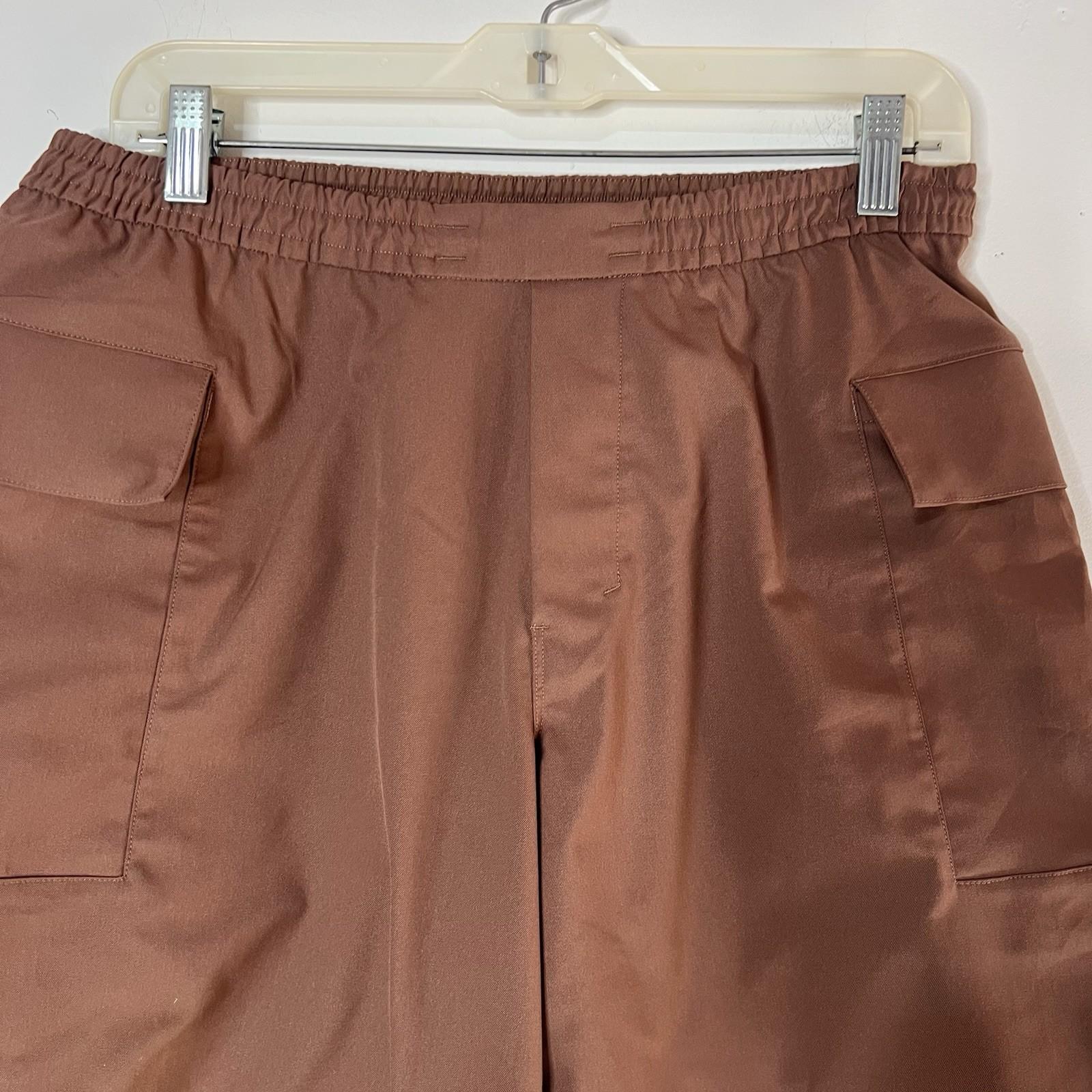 Lululemon Men Cargo Shorts Size M Brown Stretch Hiking Trekking Gorpcore