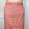 New York & Company Tweed Skirt Suit 18 Pink Lined Notch Collar Cocktail 2PC New