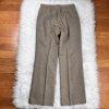COLLECTIONS FOR LE SUIT 2PC Peanut Polyester Lined Career Pant Suit Scarf SZ 8