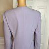 Liz Claiborne Triacetate Polyester Mini Dress Suit Size 4 Purple Lined Flared