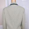 LE SUIT Women 1PC Light Yellow Black Polyester Lined Career Blazer Size 16W
