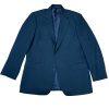 Brook Brothers 346 Wool Lycra Spandex Men Blazer 43R Black Lined Made In Jordan