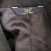 Brook Brothers 346 Wool Lycra Spandex Men Blazer 43R Black Lined Made In Jordan