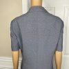 Le Suit Polyester Skirt Suit Size 18 Gray Double Breasted Short Sleeves 2PC