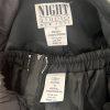 New NIGHT STUIDO NY 2PC Black Polyester Lined Open Front Formal Skirt Size 16