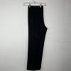 KASPER Polyester Rayon Pant Size 16 Black Striped Lined Peak Collar Business 2PC