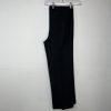 KASPER Polyester Rayon Pant Size 16 Black Striped Lined Peak Collar Business 2PC