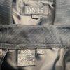 KASPER Polyester Rayon Pant Size 16 Black Striped Lined Peak Collar Business 2PC