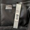 TAHARI ASL Stretch Polyester Blend  Mini Skirt Size 8P Black Ruffle