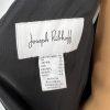 Joseph Ribkoff Sheath Dress Size 10 Black V-Neck Chic Ruffle Sleeves Feminine