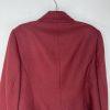 Le Suit 2PC Red Polyester Lined Shawl Collar Skirt Suit Size 14 Elegant Business