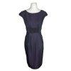 JAX Women Purple Black Sleeveless Polyester Lined Dress Size 4