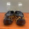 Michael Kors Women Leopard Print Calf Hair Moccassin Size 10M Ballet Flat