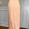 NIGHT STUDIO NY 2PC Coral Beaded Polyester Embroidered Collarless Skirt Size 22