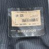 Dockers Polyester Rayon Men Blazer 44R Black Striped 2 Button One Vent