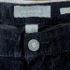 LIZ CLAIBORNE Women Black Corduroy Straight Leg Pant Size 12