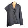 JONES New York 2PC Charcoal Gray Wool Blend Mismatch Pant (Sz 10) Suit (Sz 12)