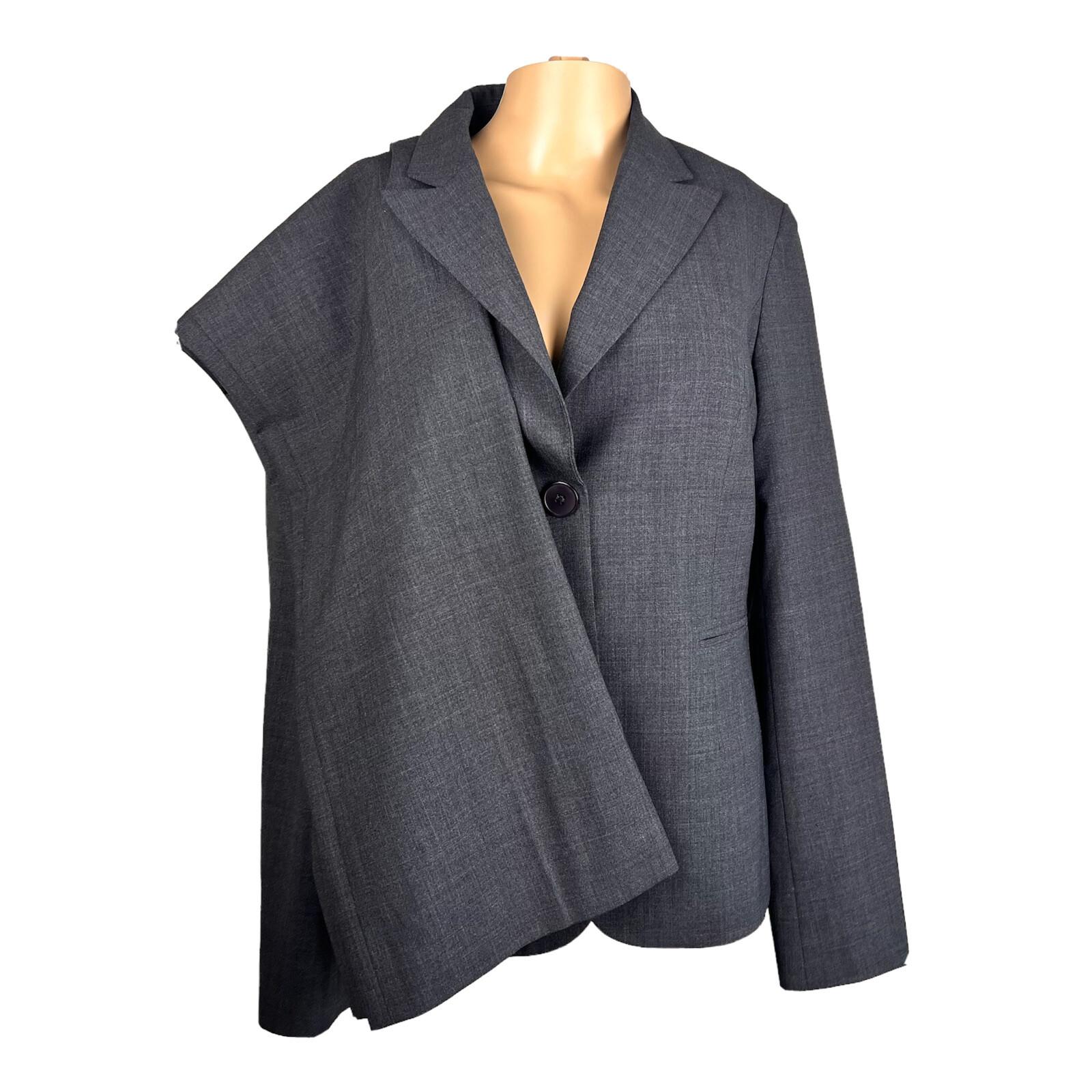 JONES New York 2PC Charcoal Gray Wool Blend Mismatch Pant (Sz 10) Suit (Sz 12)