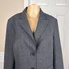JONES New York 2PC Charcoal Gray Wool Blend Mismatch Pant (Sz 10) Suit (Sz 12)