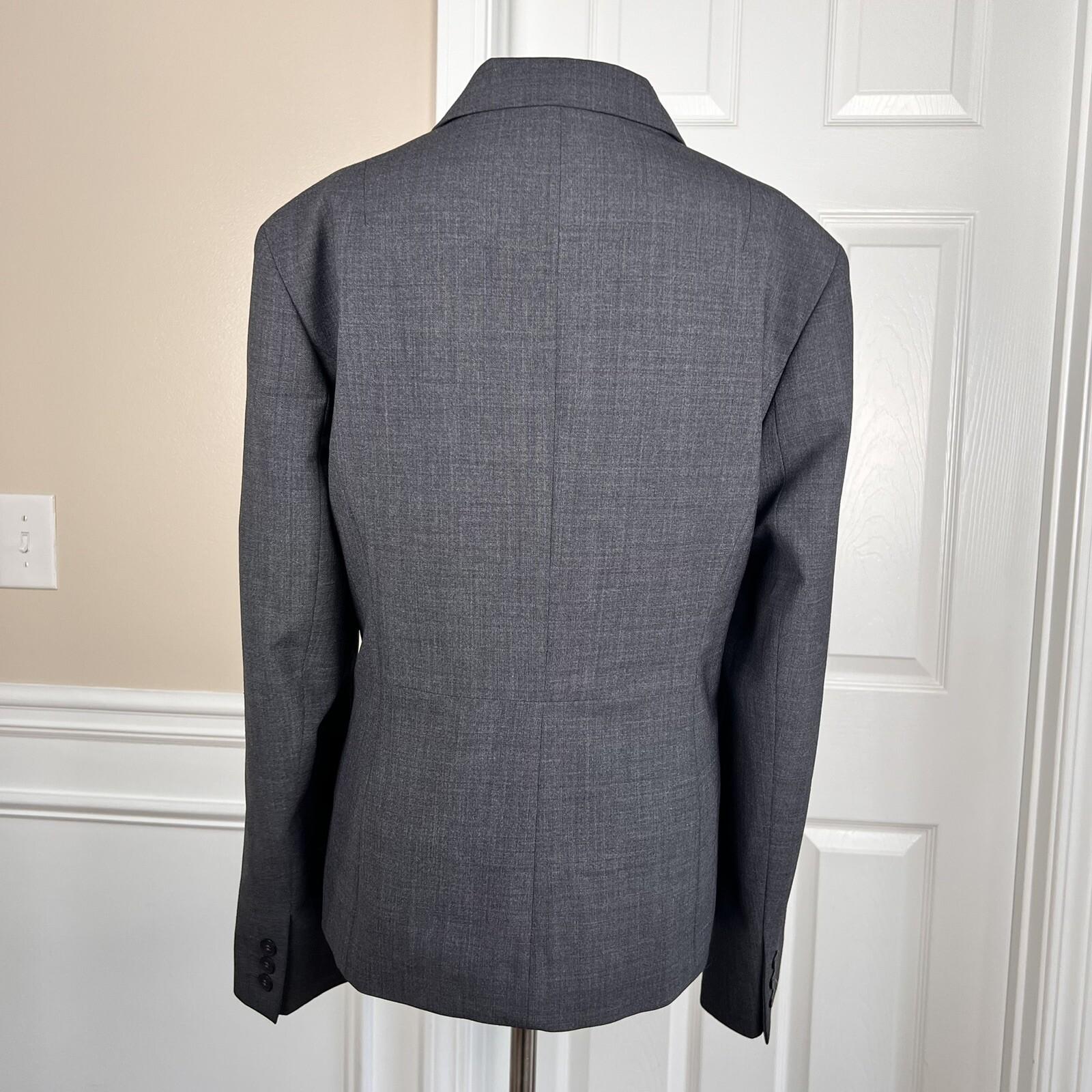 JONES New York 2PC Charcoal Gray Wool Blend Mismatch Pant (Sz 10) Suit (Sz 12)