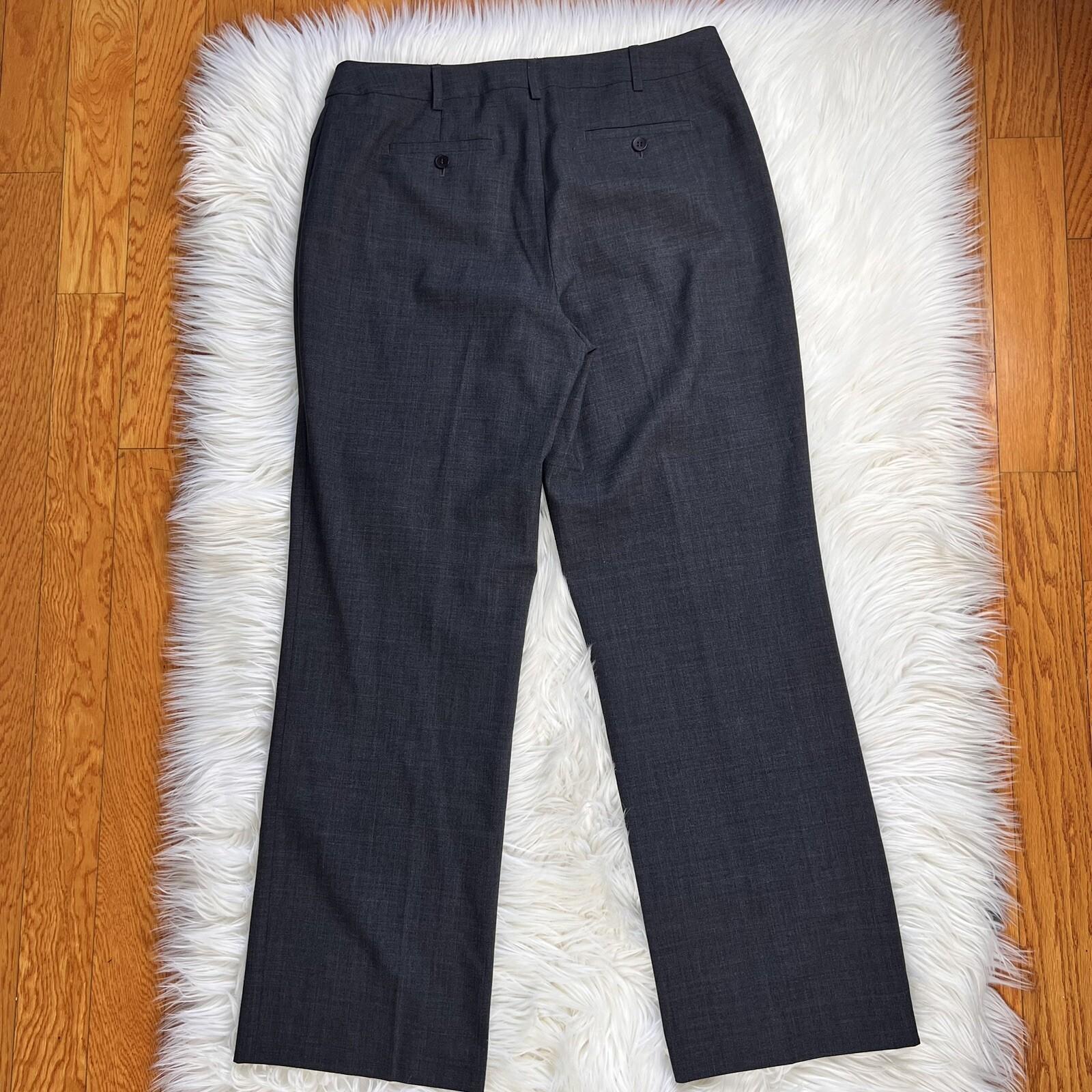JONES New York 2PC Charcoal Gray Wool Blend Mismatch Pant (Sz 10) Suit (Sz 12)