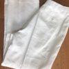 D E Collection Linen Pant 42X34 Shirt Size 2XL White Big Tall Short Sleeve 2PC