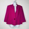 Kasper Women Polyester Skirt XL Suit 16 Pink Multi Gothic Metallic Flare 2PC