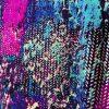 Kasper Women Polyester Skirt XL Suit 16 Pink Multi Gothic Metallic Flare 2PC