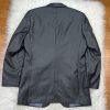 Vitali Men 3PC Suit 38R Pants 32x30 Vest Charcoal Sheen Soft Fabric Unhemmed
