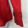 Spanx Active Slimming Contour Jacket S Red Mock Neck thumbholes anchor sleeves