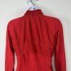 Spanx Active Slimming Contour Jacket S Red Mock Neck thumbholes anchor sleeves