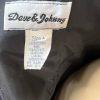 Dave & Johnny 90's Glam VTG Y2K Strapless Maxi Gown Size 4 Black Velvet Floral
