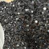 10-4474.jpg Love & Lemonade Sequin Evening Gown Size S Black Beaded Strapless Stretch Prom