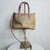 Kate Spade Shimmy Glitter  Satchel Crossbody Bag Medium Rose Gold