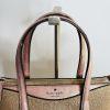 Kate Spade Shimmy Glitter  Satchel Crossbody Bag Medium Rose Gold