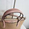 Kate Spade Shimmy Glitter  Satchel Crossbody Bag Medium Rose Gold