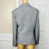 KASPER Polyester Pant 12 Suit 14 Gray Notch Collar Lined Career  2PC New