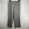 Le Suit Polyester Pant Suit Size 14 Lined Silver Gray 2 Piece Shiny New