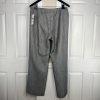 Le Suit Polyester Pant Suit Size 14 Lined Silver Gray 2 Piece Shiny New