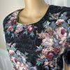 DBY USA Vintage 80s Cotton Rayon Dress Size 15/16 Floral Cowgirl Belted Pleated