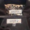 New KASPER 2PC Brown Polyester Notch Collard Mismatch Skirt (SZ 10) Suit (SZ 8)