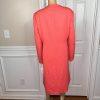 New JOHN MEYER 2P Coral Polyester Lined Collarless Dress Suit Size 22W MSRP 0